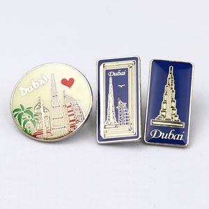China Factory Soft Emaille Benutzer definierte Logo Sicherheit Schweden Dänemark Island Souvenir Metall Anstecknadel Abzeichen - Product Image 2