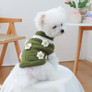 <span class=keywords><strong>Pull</strong></span> pour chien en tricot, chaud et confortable, vêtements pour animaux de compagnie, fourni directement par l'usine, automne-hiver - Product Image 5