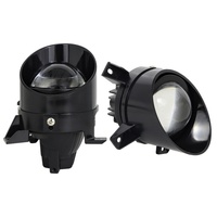 Phare antibrouillard Bi-LED 3.0 pouces, lumière de conduite jaune et blanche, faisceau bas et haut, projecteur LED 45W, feux antibrouillard de rechange