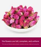 Teh Herbal Premium Gold Edge Rose untuk Kesehatan, Kecantikan, dan Pemutih Kulit, Teh Daun Mentah, Kemasan Botol/Kotak 250g, Merek FANGLEI, Teh Celup, Makanan