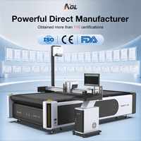 Cortadora CNC Eléctrica AOL con Alimentación Automática y Cuchilla Oscilante para Tablero de Espuma EVA y Esponja