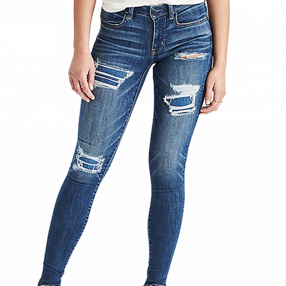 Jeans Skinny Tiro Alto Gris Lavado Gris Mujer | Jeans INSIDE — \u200eCNRI