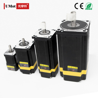 Moteur pas à pas hybride intégré UMOT à couple élevé 0,1-12 Nm DC Nema11/17/23/24/34 avec kit de pilote RS485 Pulse+Direction