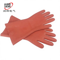 Gants isolants pour électriciens 12KV, gants de sécurité en caoutchouc pour travaux électriques haute tension et maintenance de lignes sous tension