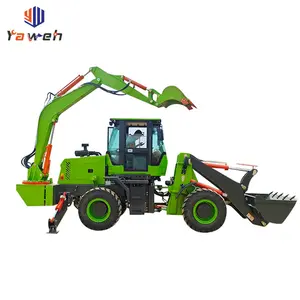 Yaweh 942-45 produsen profesional buatan Tiongkok langsung pemuat backhoe kecil untuk dijual dengan mesin EPA backhoe baru