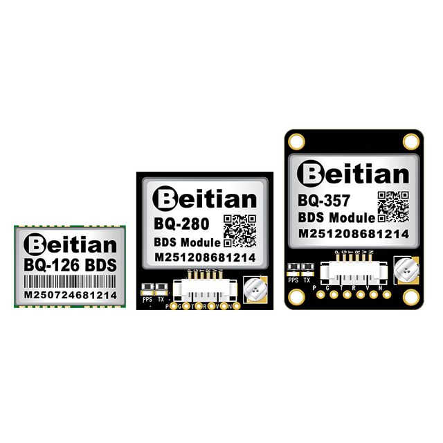 BQ-126 GNSS Positioning Module Built-in Antenna Support Beidou-3 TTL Flash For Marine Time Synchronization Beitian