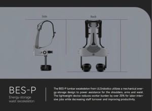 PES-B 3.6kg Ultra-Light Smart Waist Robot <b>Engineering</b> <b>Plastics</b> Energy Storage Commercial Labor-Saving Supply - Product Image 4