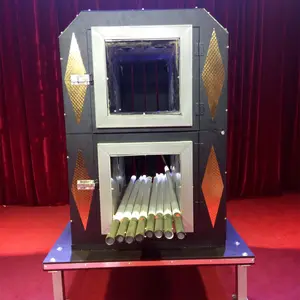 Equipo de ilusión de rendimiento de escenario profesional, tubo de desgaste para personas, trucos de magia fáciles de escenario, en venta