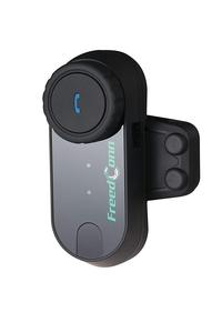 FreedConn T-COM VB pemasok Tiongkok 2 pengendara 800 M helm wajah penuh Headset interkom Bluetooth dupleks penuh Headphone 800 meter - Product Image 2