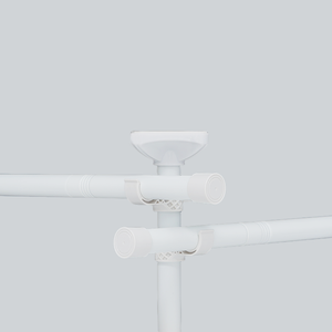 Tringles de garde-robe de cloison de chambre à coucher <span class=keywords><strong>sans</strong></span> perçage, <span class=keywords><strong>tringle</strong></span> à rideau de lit, facile à installer et à démonter, stable, pas facile à tomber. - Product Image 5