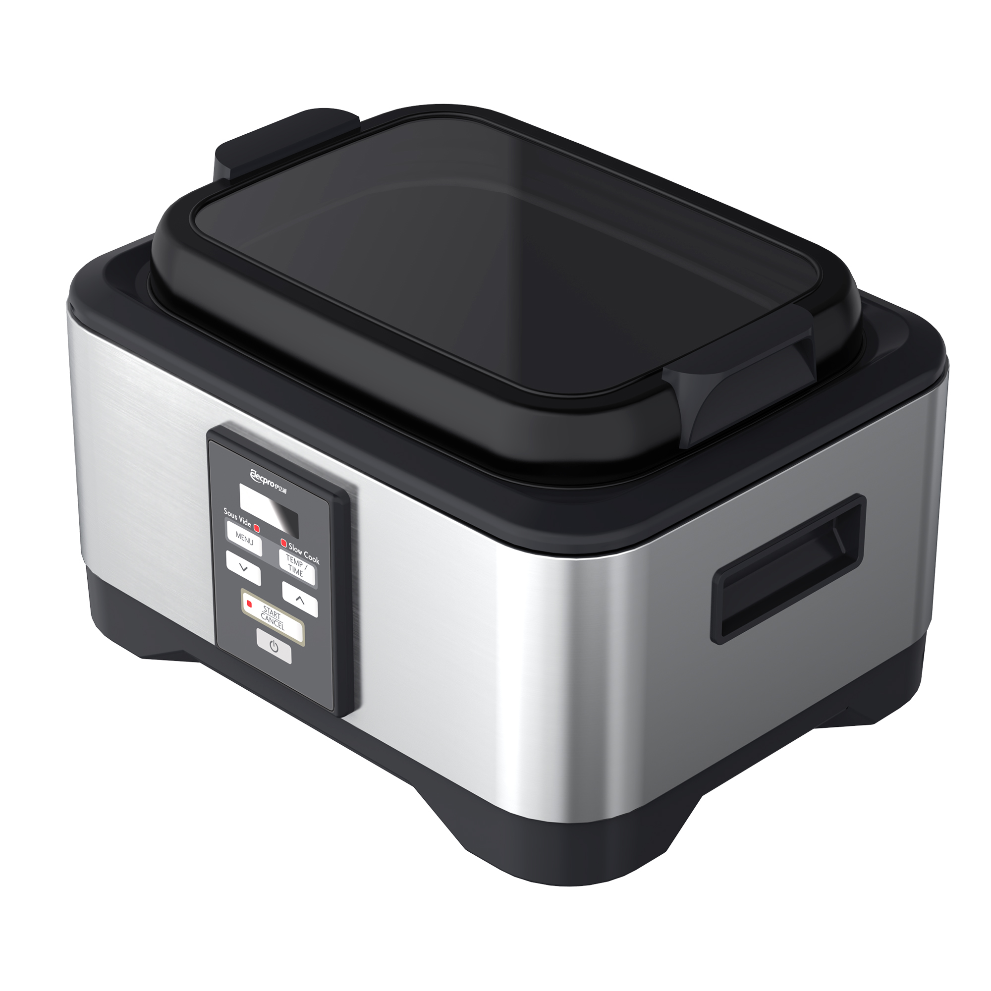 Простая в квадратном стиле кухонная плита sous vide бытовая техника умная Мультиварка