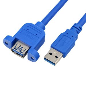 สายต่อขยาย USB 3.0 แบบตัวผู้ต่อตัวเมีย ขนาด 3 มม. ปลอกเหล็กแบบเปลือย ชุบนิกเกิล ผลิตด้วยวิธีฉีดขึ้นรูป - Product Image 3