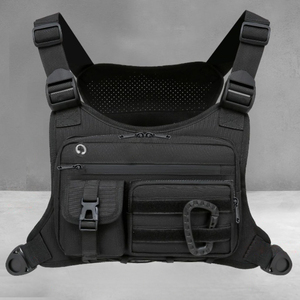 Bolsa Táctica de Nylon para Pecho, Unisex, para Correr, Ciclismo, EDC, Entrenamientos, Deportes, para Hombres y Mujeres - Product Image 6
