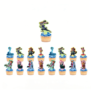 Set Decorazioni per Festa di Compleanno Zootopia 2, Città degli Animali Cartoon, Include Palloncini, Striscione, Decorazioni per Torta per Fan e Appassionati, Ragazze e Ragazzi - Product Image 4