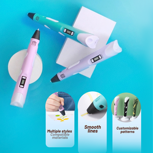 Commercio all'ingrosso portatile LED schermo <span class=keywords><strong>3D</strong></span> creativo <span class=keywords><strong>penna</strong></span> da disegno giocattoli educativi <span class=keywords><strong>3D</strong></span> <span class=keywords><strong>penna</strong></span> per bambini - Product Image 5