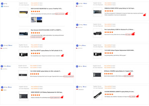 1v1xf r8d7n Pin thay thế cho Dell Latitude 5400 5410 5500 độ chính xác 5510 3540 3550 Inspiron 7590 7591 Series Máy tính xách tay - Product Image 4