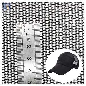 Resin Hard Mesh Eye Bag Hat Net Fabric Polyester Duck Tongue Cap Sports Cap Summer Sunscreen Net Mesh Fabrics for Caps