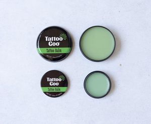 Baume après-tatouage <span class=keywords><strong>Tattoo</strong></span> <span class=keywords><strong>Goo</strong></span> 0,32 oz (format voyage) à l'huile d'olive naturelle et à la cire d'abeille, favorise des couleurs vives, hydrate la nouvelle encre corporelle - Product Image 4