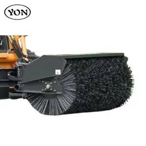 top sale cleaning machine sweeping brush attachment excavator road sweeper 1020t for skid steer