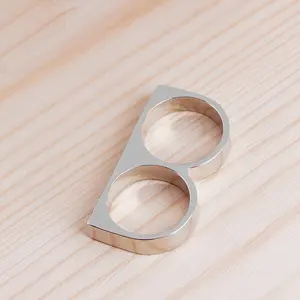 แหวนส่วนตัวสไตล์เพนก์ย้อนยุคของผู้ชายที่พูดเกินจริงแหวนนิ้วคู่