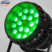 Projecteur LED DMX512 TP-P81 RGBW pour DJ, club, fête, concert, événement