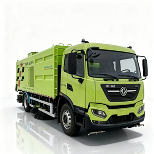 รถกวาดถนนไฟฟ้า Dongfeng 4x2 สำหรับล้างถนน กวาดถนน และทำความสะอาด - Product Image 1