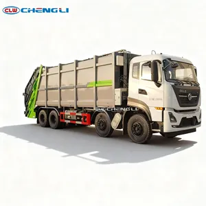 Dongfeng/HOWO/Sinotruck 38m3 <b>Compactor</b> Rear-Loader Garbage Truck for <b>Trash</b> Transportation Comprar Por - Product Image 1