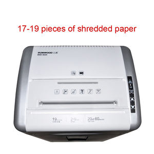 Mini broyeur de papier 9620, pour 19 feuilles de papier, CD, Pin, ongles, carte Pvc - Product Image 6