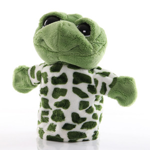 Tùy Chỉnh Kawaii Mềm Động Vật Thú Nhồi Bông Đồ Chơi Sang Trọng Con Rối Tay Con Voi Sư Tử Khỉ Con Chó Con Rối Tay - Product Image 1