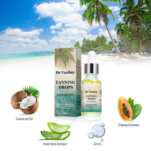 Gotas Autobronceadoras Veganas Orgánicas a Base de Hierbas de Marca Privada al por Mayor <span class=keywords><strong>para</strong></span> Rostro y Cuerpo, 20 ml - Product Image 3