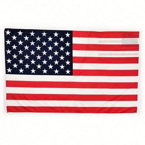 Polyester Custom Size Custom Color Sporty Style Portable Campaign 2026 Football Soccer Sports National US American Body <b>Flag</b> - Product Image 3