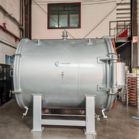 Four de graphitisation par induction sous vide Xirui 2900 pour traitement thermique, contrôle PLC, capacité 800 kg/h pour film PI