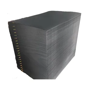 Manila black paper board uncoated virgin manufacturer certificated by alibaba board cn hen