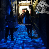 YoiJoys 600W gobo extérieur étanche IP67 grande puissance projecteur de gobo encastré led gobo lumière projection horloge bras long lumière led