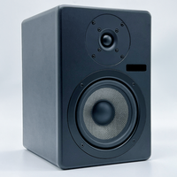 N-AUDIO C8 Enceinte de monitoring de studio en bois 8 pouces alimentée par USB, haut-parleur audio de haute qualité pour DJ et ordinateur