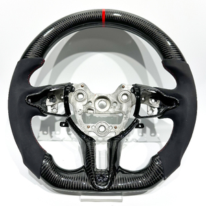 Volante de Fibra de Carbono de Alta Calidad para <span class=keywords><strong>Hyundai</strong></span> <span class=keywords><strong>I30</strong></span> <span class=keywords><strong>N</strong></span> Veloster <span class=keywords><strong>N</strong></span> Elantra <span class=keywords><strong>N</strong></span> Genesis. En stock. Envío Exprés de 7 Días. - Product Image 2