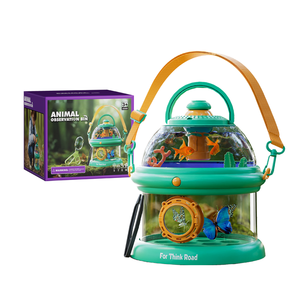 Juguete de vaina de observación anfibia, insecto, criatura de agua, estudio, explorador de la naturaleza, equipo de Aprendizaje <span class=keywords><strong>STEM</strong></span>, Kit al aire libre - Product Image 1