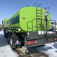 Camión Cisterna de Agua de 20 Toneladas, Nuevo y Usado, del Grupo Chengda, SINOTRUK Howo 6*4, Camión Cisterna con Aspersor para Agua Potable