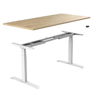 Legs Height Adjustable Lifting Student School Desk Adjustable Sit And Stand Students Learning Desk