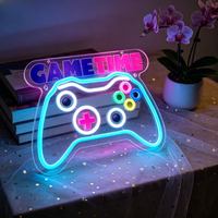 Lampu Neon LED Fleksibel Silikon Tahan Air IP67 untuk Dekorasi Dinding Ruang Game, Warnet, Bar, dan Seni Dinding Kustom