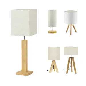 Новая дизайнерская бамбуковая ткацкая умная лампа из ротанга, японская квадратная деревянная настольная лампа, прикроватная лампа для домашнего природы