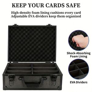 Estuche <span class=keywords><strong>de</strong></span> Aluminio <span class=keywords><strong>de</strong></span> Bajo MOQ para Tarjetas Graduadas, <span class=keywords><strong>Caja</strong></span> <span class=keywords><strong>de</strong></span> Almacenamiento para Tarjetas Coleccionables PSA SGC BGS, Soportes Magnéticos para Tarjetas - Product Image 4