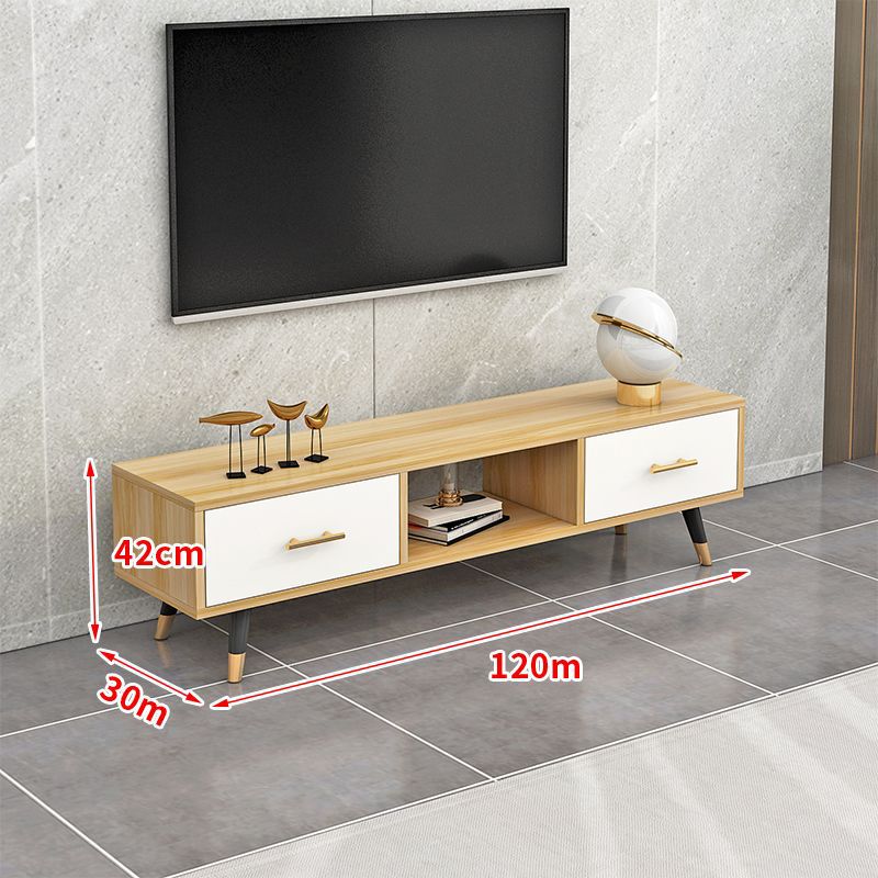 ลิ้นชักสองชั้นพร้อมกรอบตื้นและภายในสีขาว