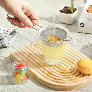 Infuseur à thé en acier inoxydable WELAND, maille fine, petit et pratique, avec poignée - Product Image 6