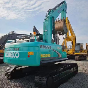 รถขุดไฮดรอลิกมือสอง 20 ตัน ปี 2023 เครื่องยนต์ฮีโน่ โคเบลโก้ SK55 SK210LC SK140 SK200 - Product Image 1