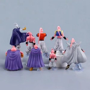 Anime adorabili cartoni animati Dragon Majin Buu Ball <span class=keywords><strong>Action</strong></span> <span class=keywords><strong>Figure</strong></span> set accessori 3D Doll giocattoli PVC <span class=keywords><strong>Action</strong></span> <span class=keywords><strong>Figure</strong></span> decorazione della tavola - Product Image 2
