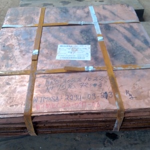 Placas de Cátodos de Cobre a Granel Marca Cu Grado AA 99.99% 125kg/Pieza Láminas/Procesamiento de Corte -20% Menos que el Precio LME - Product Image 3