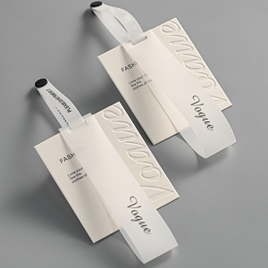 Thẻ quần áo in tùy chỉnh treo thẻ với nhãn tên cho giấy nhận dạng thương hiệu & in bìa - Product Image 5