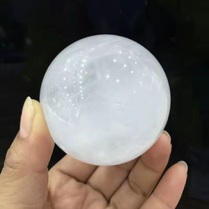 ลูกบอลคริสตัลควอตซ์ใสขัดเงาธรรมชาติขายส่ง สำหรับตกแต่งโต๊ะทำงาน - Product Image 2