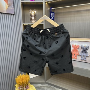 Nouvelle collection été : Short décontracté pour homme Little Swallow, coupe slim, séchage rapide, cordon de serrage, polyester fin, style polyvalent - Product Image 1